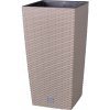 Kvetináč plast béžový Prosperplast 50 cm x 26,5 x 50 cm