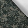 Látka s potlačou nepremokavý polyester TD / NS maskáč pixel zelený-NS-16893
