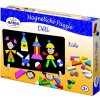 Detoa Deti magnetické puzzle 34x23x4 drevený design