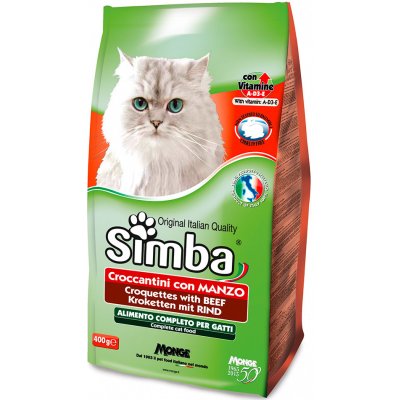 Simba Cat granule s hovädzím mäsom 2 kg od 6 € - Heureka.sk