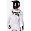 Enduro mikina Fox Flexair LS Jersey Diffuse SE - white