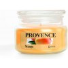 Vonná sviečka v skle PROVENCE 45 hodín mango