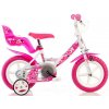 Dětské kolo Dino Bikes bílo-růžové 12