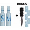 AKCIA: Evan Care Curly Power - umytie - šampón a kondicionér-maska, 500 ml + kefa na styling kučier + vzorky