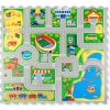 Hakuna Matte Hracia podložka Puzzle Mesto