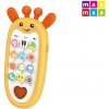 WIKY Maamaa Telefón detský s efektmi žirafa 13,5cm