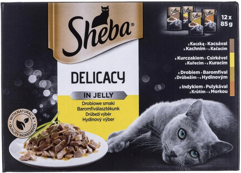 Sheba mix príchutí 1,02 kg