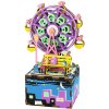 Robotime Drevené 3D mechanické puzzle Hracia skrinka Malý kolotoč 69 ks