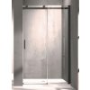 HOPA - Sprchové dvere Belvere BLACK - Farba rámu zásteny - Hliník čierny, Rozmer A - 150, Smer zatváranie - Univerzálny Ľavé / Pravé, Výplň - Číre bezpečnostné sklo - 8 mm BCBELV15BC