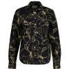 Gant REG LINE DRAWING COT VOILE SHIRT EBONY BLACK