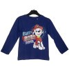 Chlapčenské tričko dlhý PAW PATROL Marshal Born tmavo modré (farba: tmavo modré)
