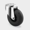 Transportné koliesko TENTE otočné 200 mm, čierna guma, stredová diera