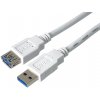 PremiumCord ku3paa2w USB 3.0 Super-speed 5Gbps A-A, MF, 9pin, 2m bílý