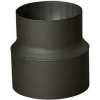 Eurometal redukcia rúrková 130/120 mm (d. 160 mm) hr. 1,5 mm ČIERNA