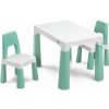 Súprava detského nábytku TOYZ MONTI 1+2, mätová/biela Toyz