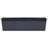 Prosperplast RATOLLA CASE P truhlík s miskou 58,7x17,3x15cm antracit ISR600P