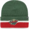 Pánska zimná čiapka Minnesota Wild NHL Split Cuff '47 CUFF KNIT Tmavozelená