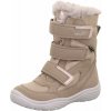 Superfit Dievčenské zimné topánky CRYSTAL GTX BEIGE 1-009090