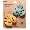 Saro Baby Jungle hryzadielko Mint/Mustard 2 ks