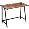 VASAGLE LWD40X písací stôl v hnedej farbe