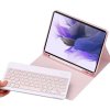 Puzdro Strado s klávesnicou pre Samsung Galaxy Tab S7 FE/S7 Plus - CFS7FE (ružové) univerzálne