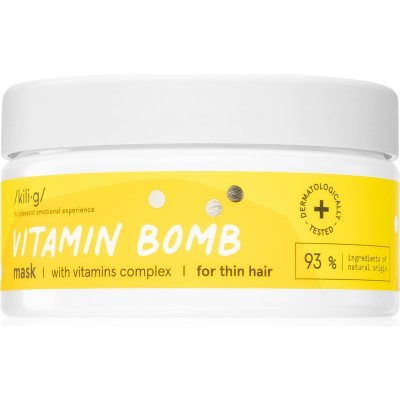 Kilig Vitamin Bomb hĺbkovo posilňujúca maska na vlasy na slabé vlasy 200 ml