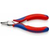 KNIPEX Kliešte cvikacie čelné so šikmými brity pre elektroniku 64 72 120