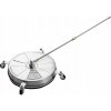 Tlaková umývačka 4000PSI 465MM 4Kolesá Nerezová Oceľ S 2 predĺženými tryskami