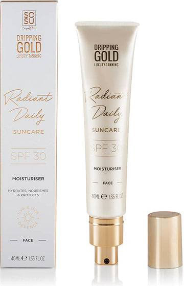 Dripping Gold Opaľovací krém na tvár Dripping Gold Radiant Daily SPF30 40 ml