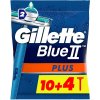 GILLETTE Blue II Plus 14 ks
