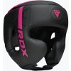 Boxerská prilba RDX F6 Kara Head Guard ružová (S)