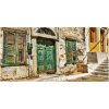 Foto obraz akrylový do obývačky Grécke uličky 100x50 cm