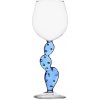 Ichendorf Desert Plants pohár na víno kaktus svetlomodrý 350 ml