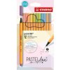 STABILO point 88 značkovač Jemná Béžová, Modrá, Zelená, Svetlozelená, Oranžová, Pastel, Broskyňa, Fialová, Žltá 12 kusov (8812-7-7)
