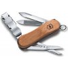 Nôž Victorinox Nail Clip Wood 580 + 5 rokov záruka a darček ZADARMO
