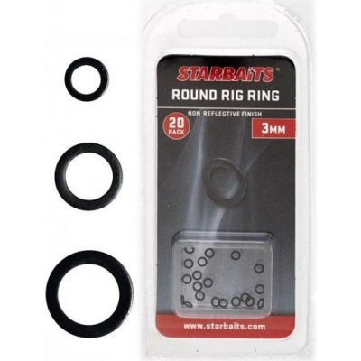 Starbaits Krúžky Guľaté Round Ring 3 mm 20 ks