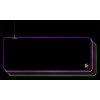 GEMBIRD Podložka pod myš MP-GAMELED-L, USB, RGB podsvícení, herní, 300x800mm, látková, černá MP-GAMELED-L