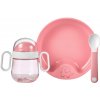Mepal Dětská jídelní sada Mio Pink 3 ks