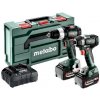 Metabo Náradie - 18V AKU súprava vŕtacieho skrutkovača a rázového uťahovača, 2x aku 5,2 Ah LiPower, nabíjačka 685196000