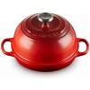 Le Creuset - Liatinový hrniec/pekáč na pečenie chleba 24 cm/1,6 l červený