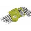 L-klíče TORX krátké, sada 9ks, T 10-15-20-25-27-30-40-45-50