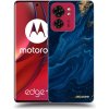 Picasee silikónový prehľadný obal pre Motorola Edge 40 - Blue