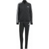 Dámska tepláková súprava adidas, ESSENTIALS 3-STRIPES TRACKSUIT čierna,biela XS