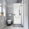 mySpotti FS-F3-1937 Samolepiaca PVC tapeta do kúpeľne Fresh Marmor White 210x100 cm