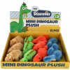 Plyšoví dinosaure 12–16 cm, sada 4 druhov
