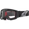 OKULIARE ALPINESTARS SUPERTECH CORP BLK/GRY CLEAR