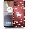 Picasee silikónový prehľadný obal pre Motorola Moto G32 - Unicorn hviezdne nebo