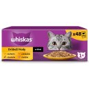 Whiskas drůbeží výběr ve šťávě pro dospělé kočky 48 x 85 g