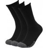 Vysoké funkčné ponožky Under Armour UA HEATGEAR CREW (3 PAIR) čierne 1346751-001 - XL