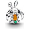 Prívesok PANDORA Disney Stitch - Veľkonočný zajac 794498C01